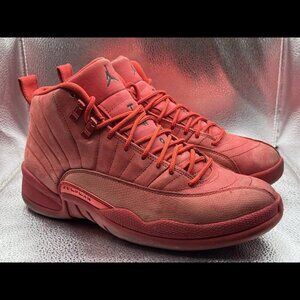 Size 9.5 - Nike Air Jordan 12‎ Retro Gym Red 130690-601 Mens Sneakers Shoes